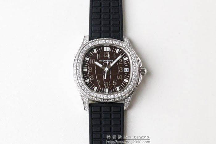 百達翡麗PATEK PHILPPE PP最新力作 原版複刻 女士腕表系列 18k玫瑰金鑲鑽 自動機械 女款手錶  wssb4047